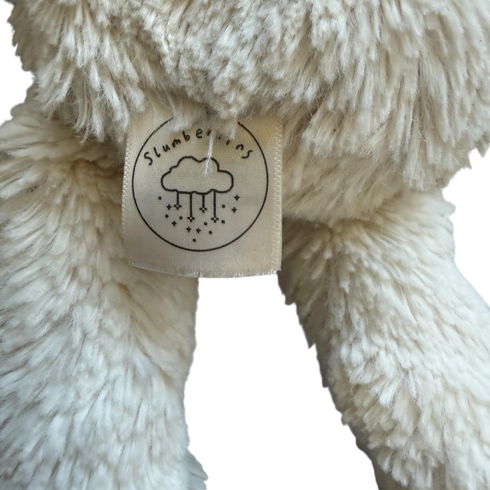 Slumberkins Plush Yeti Lovey Cream Sherpa Soft Stuffed Animal Lovey Doll 14” - Picture 6 of 6